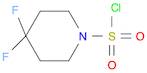 1-Piperidinesulfonyl chloride, 4,4-difluoro-