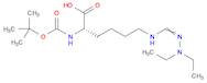 L-Lysine, N6-[(diethylamino)iminomethyl]-N2-[(1,1-dimethylethoxy)carbonyl]-