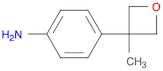 Benzenamine, 4-(3-methyl-3-oxetanyl)-