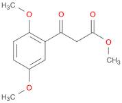 Benzenepropanoic acid, 2,5-dimethoxy-β-oxo-, methyl ester