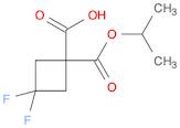 1,1-Cyclobutanedicarboxylic acid, 3,3-difluoro-, 1-(1-methylethyl) ester