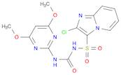 Imidazo[1,2-a]pyridine-3-sulfonamide, 2-chloro-N-[[(4,6-dimethoxy-2-pyrimidinyl)amino]carbonyl]-