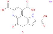 1H-Pyrrolo[2,3-f]quinoline-2,7,9-tricarboxylic acid, 4,5-dihydro-4,5-dioxo-, sodium salt (1:2)