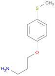 1-Propanamine, 3-[4-(methylthio)phenoxy]-