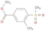 Benzoic acid, 3-methyl-4-(methylsulfonyl)-, methyl ester