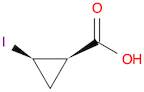 Cyclopropanecarboxylic acid, 2-iodo-, (1R,2R)-rel-