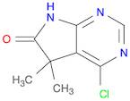 6H-Pyrrolo[2,3-d]pyrimidin-6-one, 4-chloro-5,7-dihydro-5,5-dimethyl-