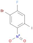 Benzene, 1-bromo-2-fluoro-4-iodo-5-nitro-