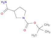 1-Pyrrolidinecarboxylic acid, 3-(aminocarbonyl)-, 1,1-dimethylethyl ester