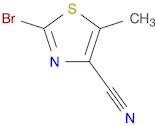 4-Thiazolecarbonitrile, 2-bromo-5-methyl-