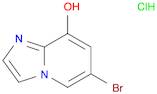 Imidazo[1,2-a]pyridin-8-ol, 6-bromo-, hydrochloride (1:1)