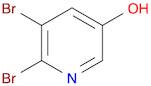 3-Pyridinol, 5,6-dibromo-