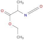 Propanoic acid, 2-isocyanato-, ethyl ester