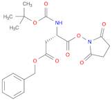 L-Aspartic acid, N-[(1,1-dimethylethoxy)carbonyl]-, 1-(2,5-dioxo-1-pyrrolidinyl) 4-(phenylmethyl) ester