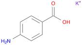 Benzoic acid, 4-amino-, potassium salt (1:1)