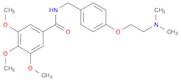 Benzamide, N-[[4-[2-(dimethylamino)ethoxy]phenyl]methyl]-3,4,5-trimethoxy-