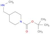 1-Piperidinecarboxylic acid, 4-[(methylamino)methyl]-, 1,1-dimethylethyl ester