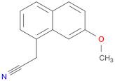 1-Naphthaleneacetonitrile, 7-methoxy-