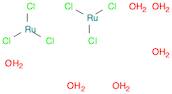 Ruthenium chloride (RuCl3), trihydrate (8CI,9CI)