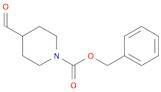 1-Piperidinecarboxylic acid, 4-formyl-, phenylmethyl ester