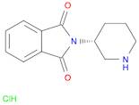 1H-Isoindole-1,3(2H)-dione, 2-(3R)-3-piperidinyl-, hydrochloride (1:1)