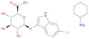 β-D-Glucopyranosiduronic acid, 6-chloro-1H-indol-3-yl, compd. with cyclohexanamine (1:1)