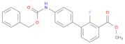 [1,1'-Biphenyl]-3-carboxylic acid, 2-fluoro-4'-[[(phenylmethoxy)carbonyl]amino]-, methyl ester