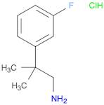 Benzeneethanamine, 3-fluoro-β,β-dimethyl-, hydrochloride (1:1)
