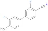 [1,1'-Biphenyl]-4-carbonitrile, 3,3'-difluoro-4'-methyl-