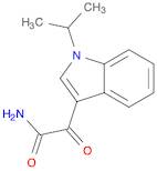 1H-Indole-3-acetamide, 1-(1-methylethyl)-α-oxo-