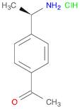 Ethanone, 1-[4-[(1R)-1-aminoethyl]phenyl]-, hydrochloride (1:1)
