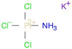 Platinate(1-), amminetrichloro-, potassium, (SP-4-2)- (9CI)