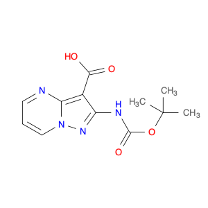 Pyrazolo[1,5-a]pyrimidine-3-carboxylic acid, 2-[[(1,1-dimethylethoxy)carbonyl]amino]-