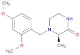2-Piperazinone, 4-[(2,4-dimethoxyphenyl)methyl]-3-methyl-, (3R)-