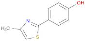 Phenol, 4-(4-methyl-2-thiazolyl)-