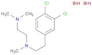 1,2-Ethanediamine, N1-[2-(3,4-dichlorophenyl)ethyl]-N1,N2,N2-trimethyl-, hydrobromide (1:2)
