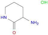 2-Piperidinone, 3-amino-, hydrochloride (1:1)