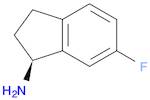 1H-Inden-1-amine, 6-fluoro-2,3-dihydro-, (1S)-