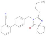 [1,1'-Biphenyl]-2-carbonitrile, 4'-[(2-butyl-4-oxo-1,3-diazaspiro[4.4]non-1-en-3-yl)methyl]-