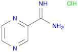 2-Pyrazinecarboximidamide, hydrochloride (1:1)