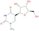 2,4(1H,3H)-Pyrimidinedione, 1-methyl-5-β-D-ribofuranosyl-