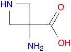 3-Azetidinecarboxylic acid, 3-amino-