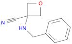 3-Oxetanecarbonitrile, 3-[(phenylmethyl)amino]-