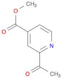 4-Pyridinecarboxylic acid, 2-acetyl-, methyl ester