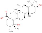 Urs-12-en-28-oic acid, 3,19-dihydroxy-, (3β)-