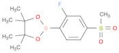 1,3,2-Dioxaborolane, 2-[2-fluoro-4-(methylsulfonyl)phenyl]-4,4,5,5-tetramethyl-