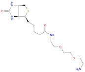 1H-Thieno[3,4-d]imidazole-4-pentanamide, N-[2-[2-(2-aminoethoxy)ethoxy]ethyl]hexahydro-2-oxo-, (3aS,4S,6aR)-