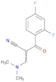 Benzenepropanenitrile, α-[(dimethylamino)methylene]-2,4-difluoro-β-oxo-