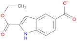 1H-Indole-2,5-dicarboxylic acid, 2-ethyl ester
