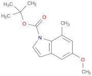 1H-Indole-1-carboxylic acid, 5-methoxy-7-methyl-, 1,1-dimethylethyl ester